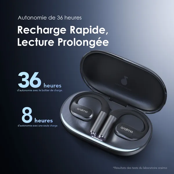 Image de oraimo OpenCirclet 2 IPX5 Steps Tracking Open-Ear Headphones