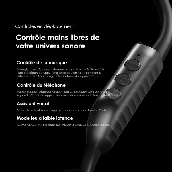 Image de oraimo OpenCirclet 2 IPX5 Steps Tracking Open-Ear Headphones
