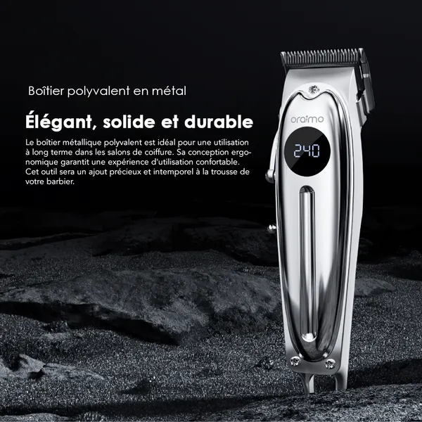 oraimo Smart Barberkit Kit de barbier à moteur super puissant