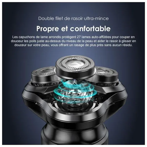 oraimo SmartShaver 2 Magnet Rasoir double ultra-fin 3D