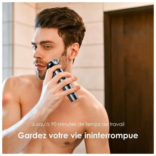 oraimo SmartShaver 2 Magnet Rasoir double ultra-fin 3D