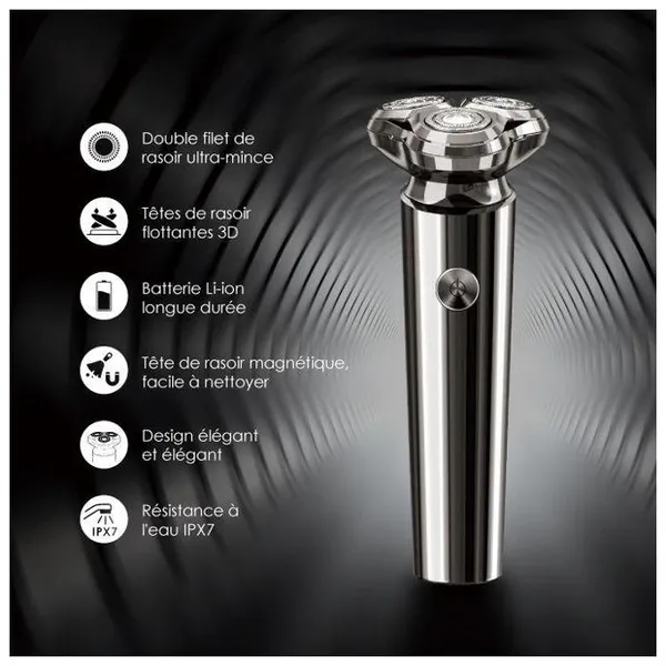 oraimo SmartShaver 2 Magnet Rasoir double ultra-fin 3D