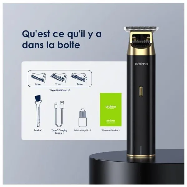 oraimo SmartTrimmer2 Tondeuse à batterie longue durée