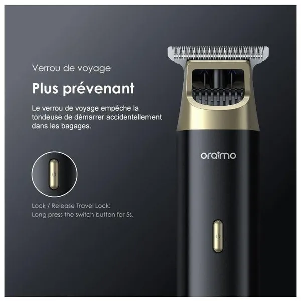 oraimo SmartTrimmer2 Tondeuse à batterie longue durée