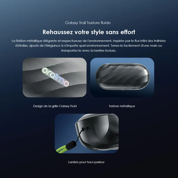 oraimo SpaceBox Haut-parleur avec FM