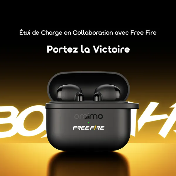 Image de oraimo SpaceBuds Air Freefire 38 Heures Localisateur Intelligent Écouteurs Sans Fil Véritables