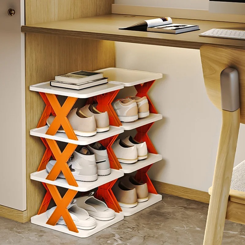 Image de Organisateur de chaussures – Design empilable pour un rangement pratique - Unbranded