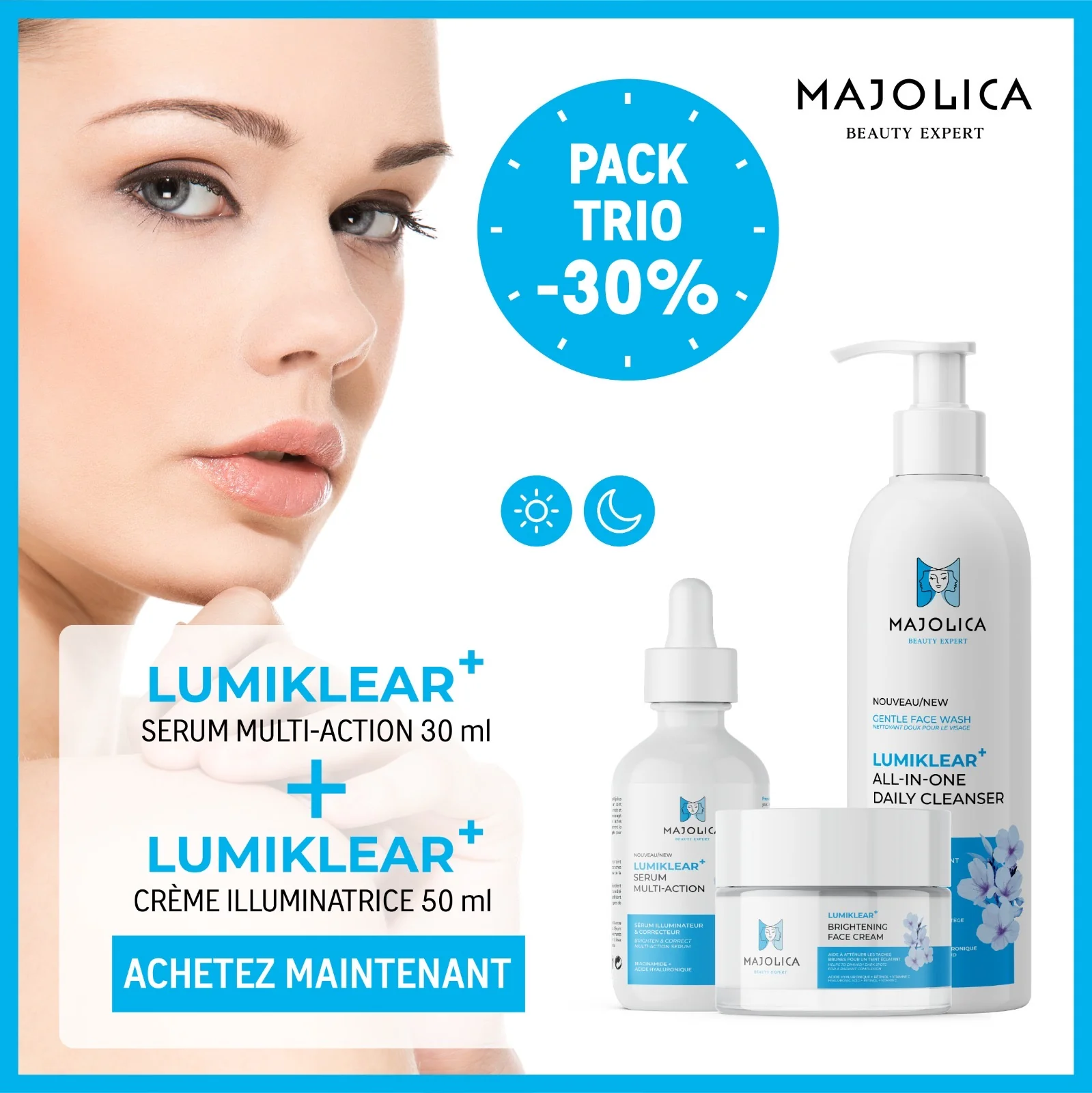 Pack Trio LUMIKLEAR+