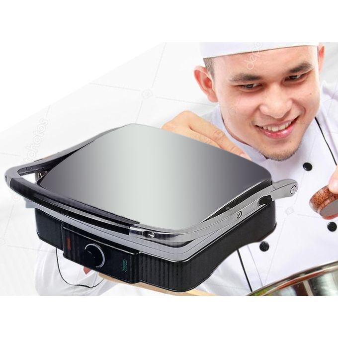 Image de Panini Grill Turbo Granit 2200 W Antiadhésive Barbecue sans Huile ni Beurre - Unbranded