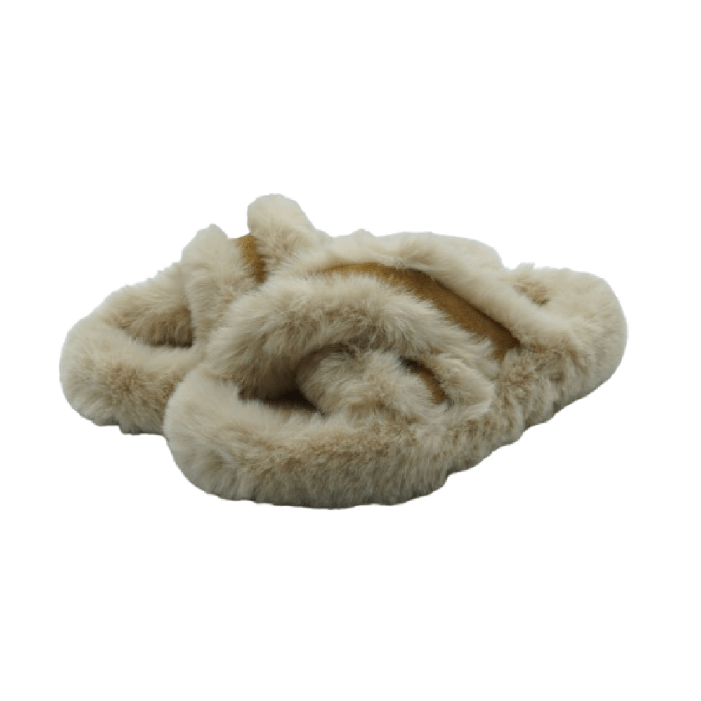 Image de Pantoufles sandale pour femmes en fourrure - Unbranded