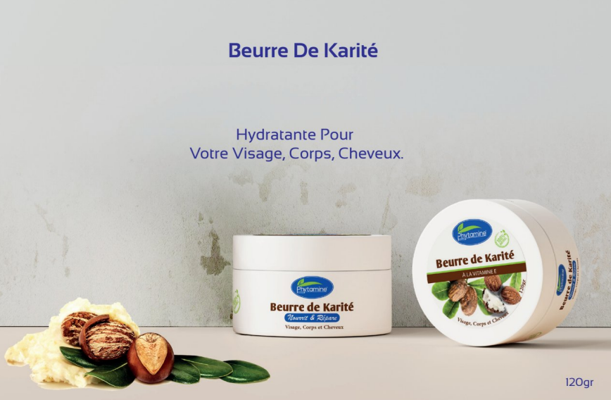 phytamine Beurre de Karité Pur – 120 g
