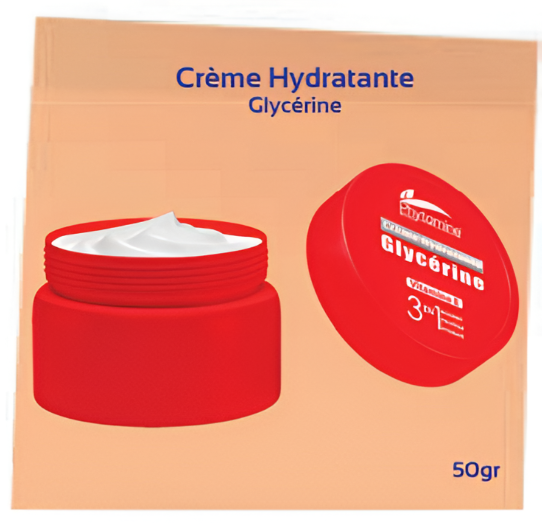 Phytamine Crème Hydratante à la Glycérine – 3 en 1 – 50g