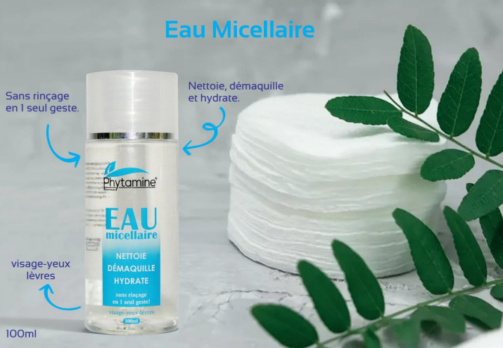 Image de PHYTAMINE Eau Micellaire 3 en 1 – 100 ml - Unbranded