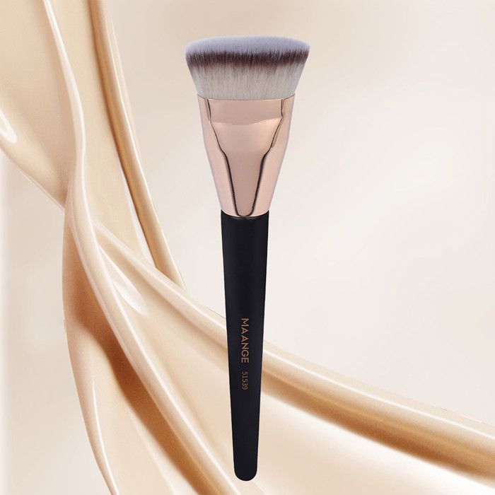 Image de Pinceau de maquillage - Non spécifié - Pinceau plat - Poils synthétiques doux - Durable - Avec boîte - Unbranded