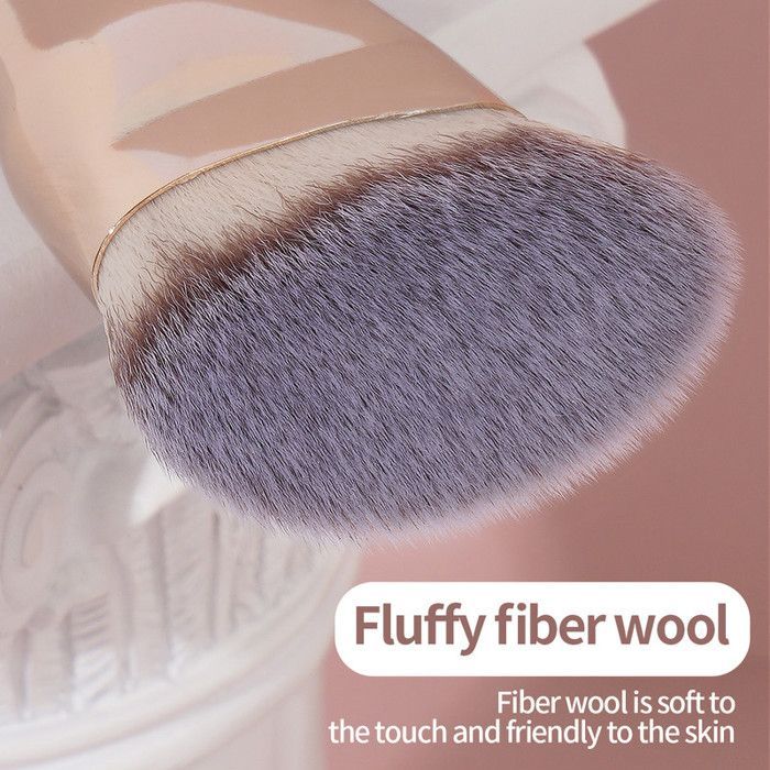 Image de Pinceau de maquillage - Non spécifié - Pinceau plat - Poils synthétiques doux - Durable - Avec boîte - Unbranded