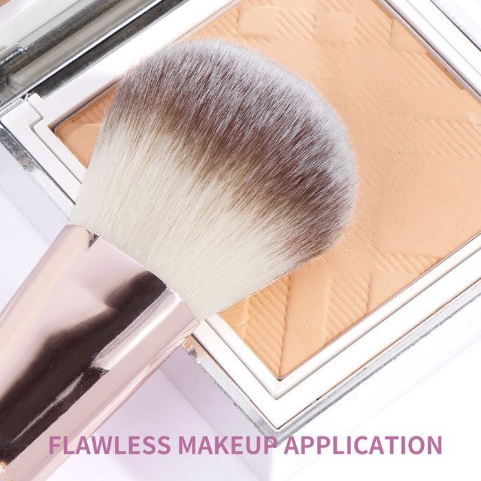 Image de Pinceaux de maquillage - MAANGE - Set de 7 pièces - Nylon - Doux - Portable - Unbranded