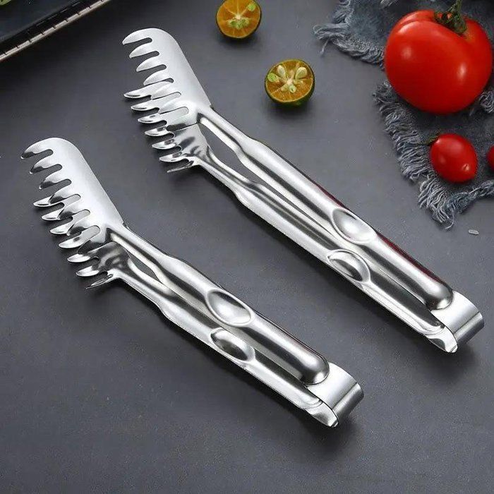 Pinces à Spaghetti  - Lot de 2 - Antiadhésif - Poignée Confortable - 29 cm