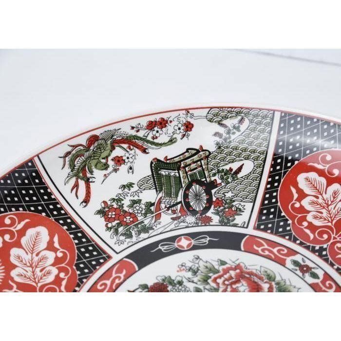 Plat de service - Porcelaine - Model Taous - 36 cm - Assiette plate - Compatible lave-vaisselle