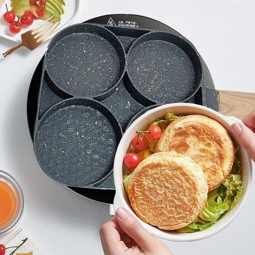 Image de Poêle à Frire 4 Tasses : Parfaite pour Pancakes et Burgers - Unbranded