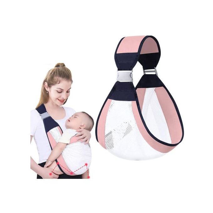 Image de Porte-Bébé en Tissu à Mailles, Support réglable pour bébé