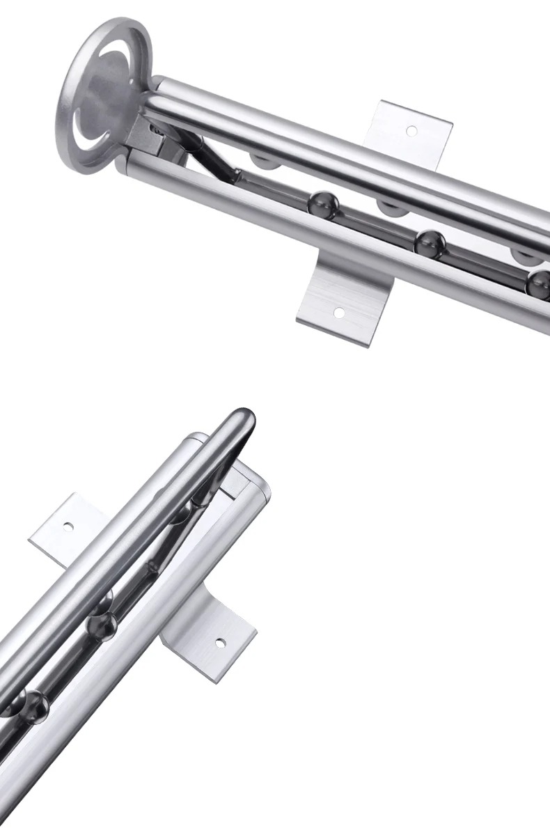 Image de Porte-Vêtements Mobile - Vous économisez de l'espace avec la tringle coulissante - Unbranded