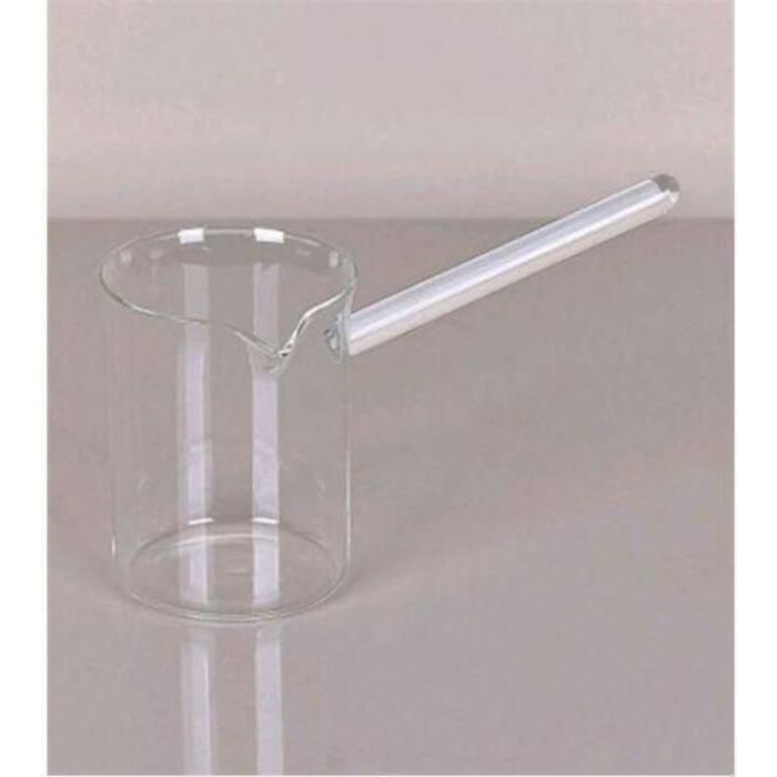 Pot à lait - Verre - 500ML - Résistant - Avec poigne - Transparent