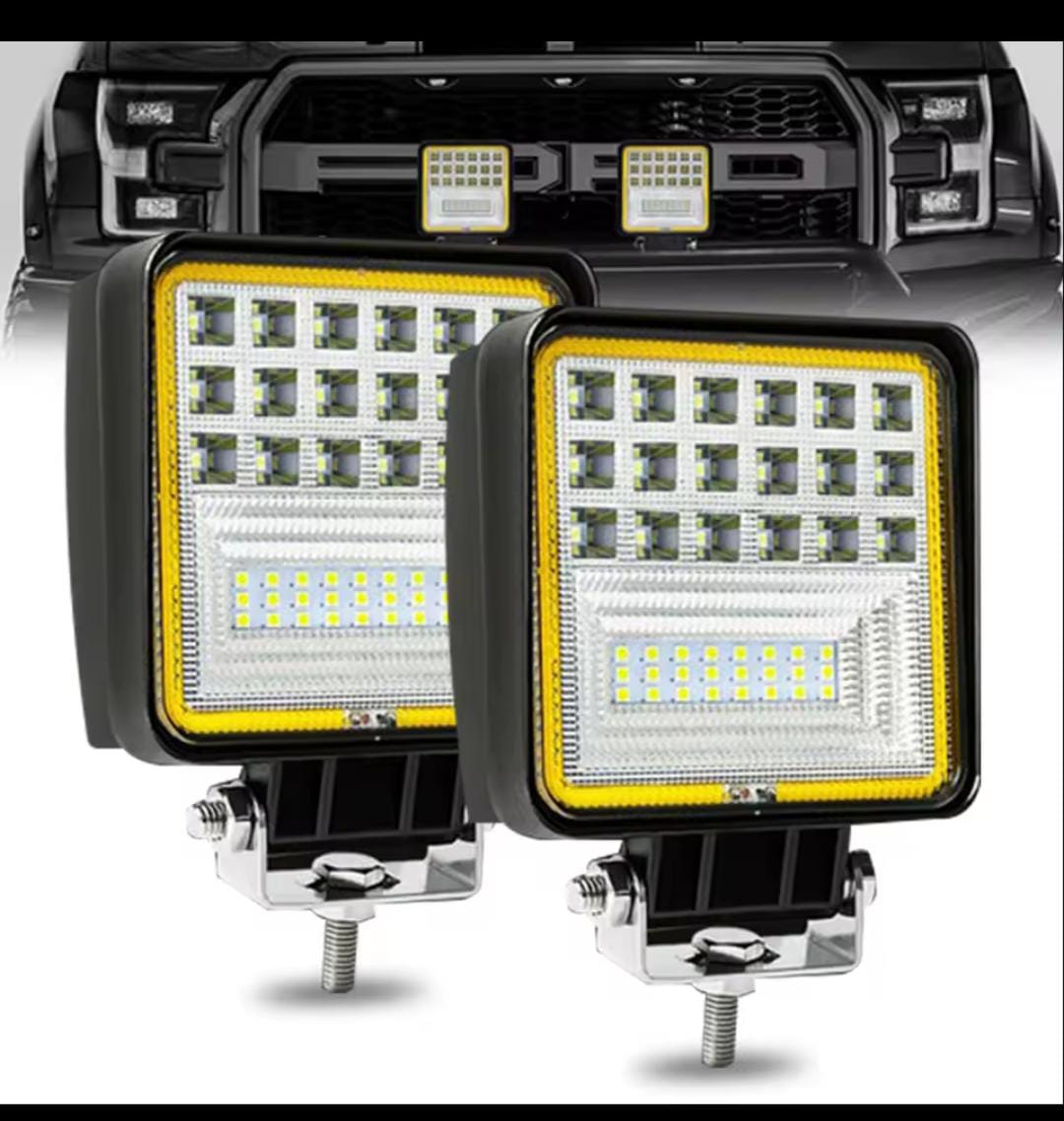 Image de Projecteur de Travail à 4 LED pour Voiture - Unbranded