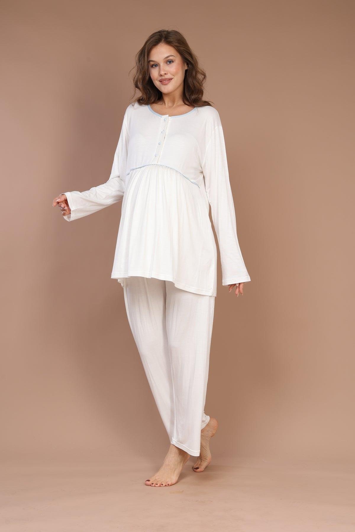 Image de Pyjama de grossesse et d’allaitement – Confort et respirabilité - Unbranded