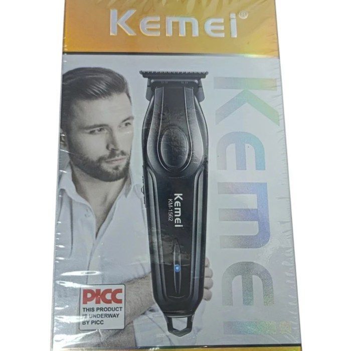 Image de Rasoir pour la tête et le visage Kemei KM-1562 – Rasoir professionnel haute performance pour femmes - Unbranded