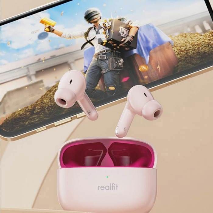 Image de Realfit F3 - Écouteurs Sans Fil ANC - 5h d’Autonomie &amp; Charge Rapide 1.5h - Noir - Unbranded