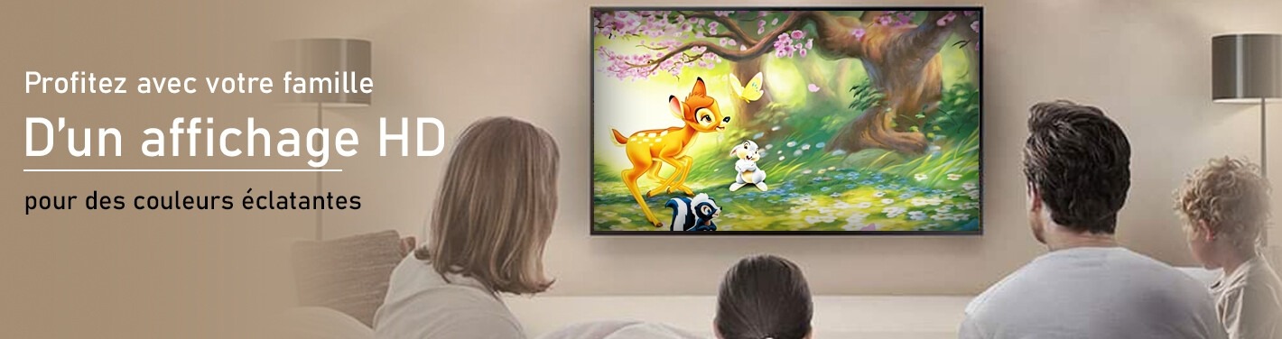 Image de REVOLUTION 32 Smart TV Android Officiel HD Récepteur Intégré + TNT + HDMI + USB, Support Mural