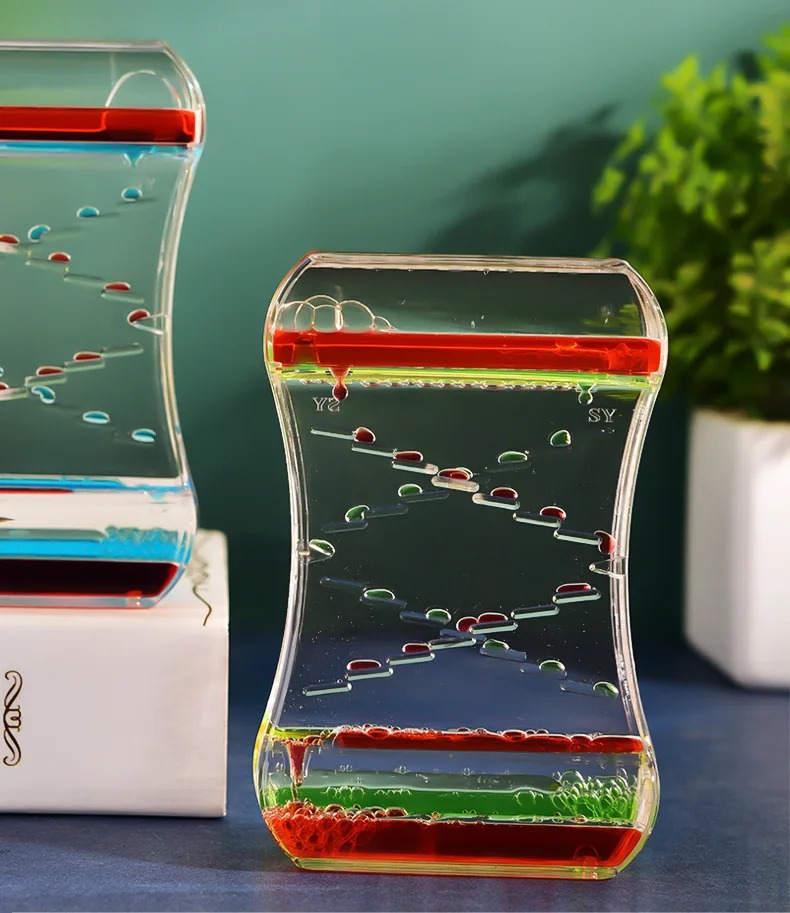 Image de Sablier goutte d'huile ساعة رملية إبداعية على شكل قطرة زيت - Unbranded