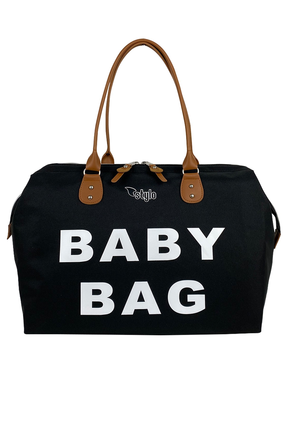 Image de Sac à Langer Baby Bag Noir avec pierre – Stylo - Unbranded