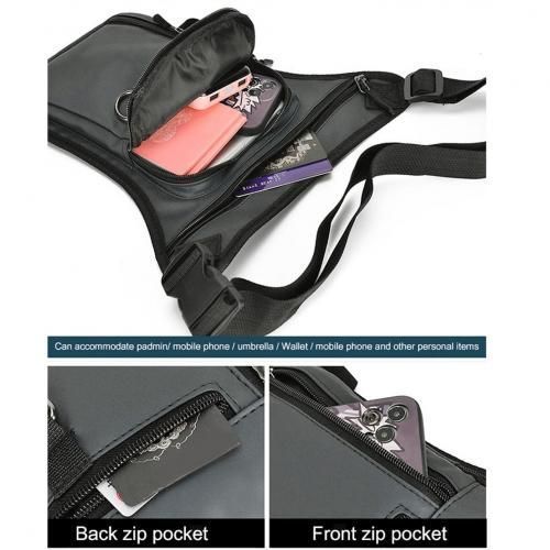 Sac de jambe, sac de sport étanche, sac multifonction, course à pied, voyage