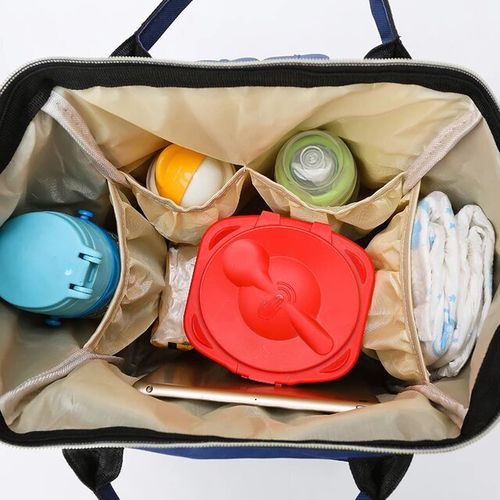 Sac de maternité, sac à langer imperméable de grande capacité pour les soins de bébé-sac à dos pour les mamans