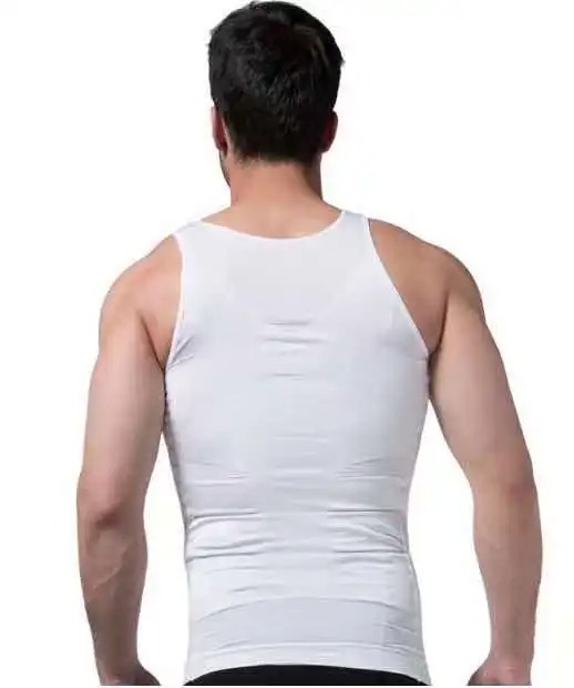 Image de Slim 'N Lift – T-shirt de compression pour homme, ventre plat et taille fine - Unbranded