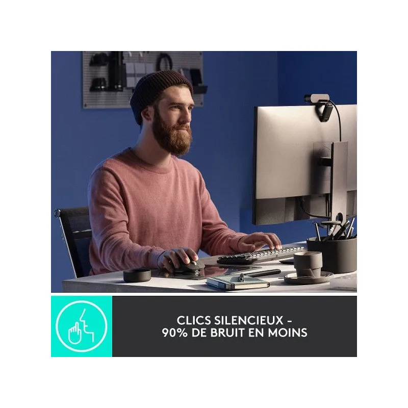 Image de Souris Logitech MX Master 3S Graphite – Ergonomie et Précision - Unbranded