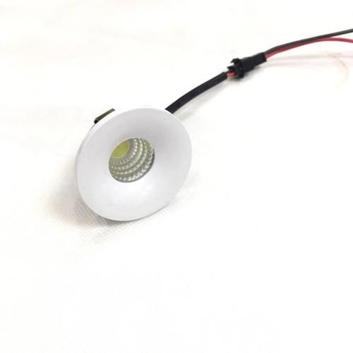 Spot light 5 Pcs Mini Spot Light 3w LED Plafond Encastré Couleur blanche