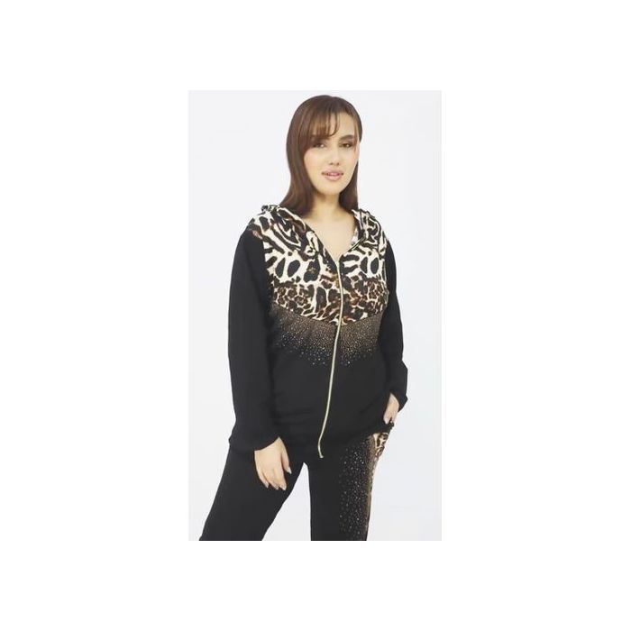 survêt 2 pcs importe de Turquie Femmes Ref 80 - Noir