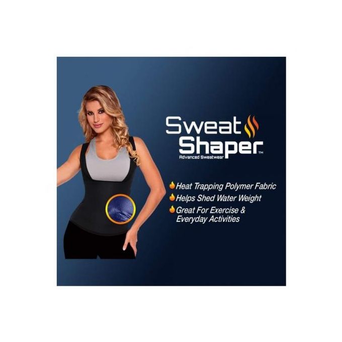 Sweat Shaper Femme - Vêtement Sans Manches pour Perte de Poids et Fitness
