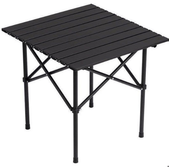 Table de camping pliable - 53x51x50 cm - Couleurs aléatoires - Mixte - Adulte