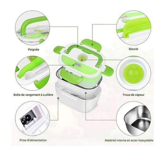 Image de TATCH Lunch box Électrique intérieur inox - Unbranded