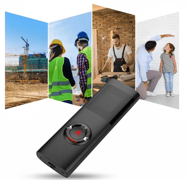 Image de Télémètre Laser Distance Mètre range finder 60m rechargeable USB - Unbranded