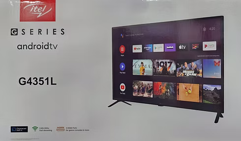 Téléviseur ITEL G4351L SMART 43 POUCES (G4360S)