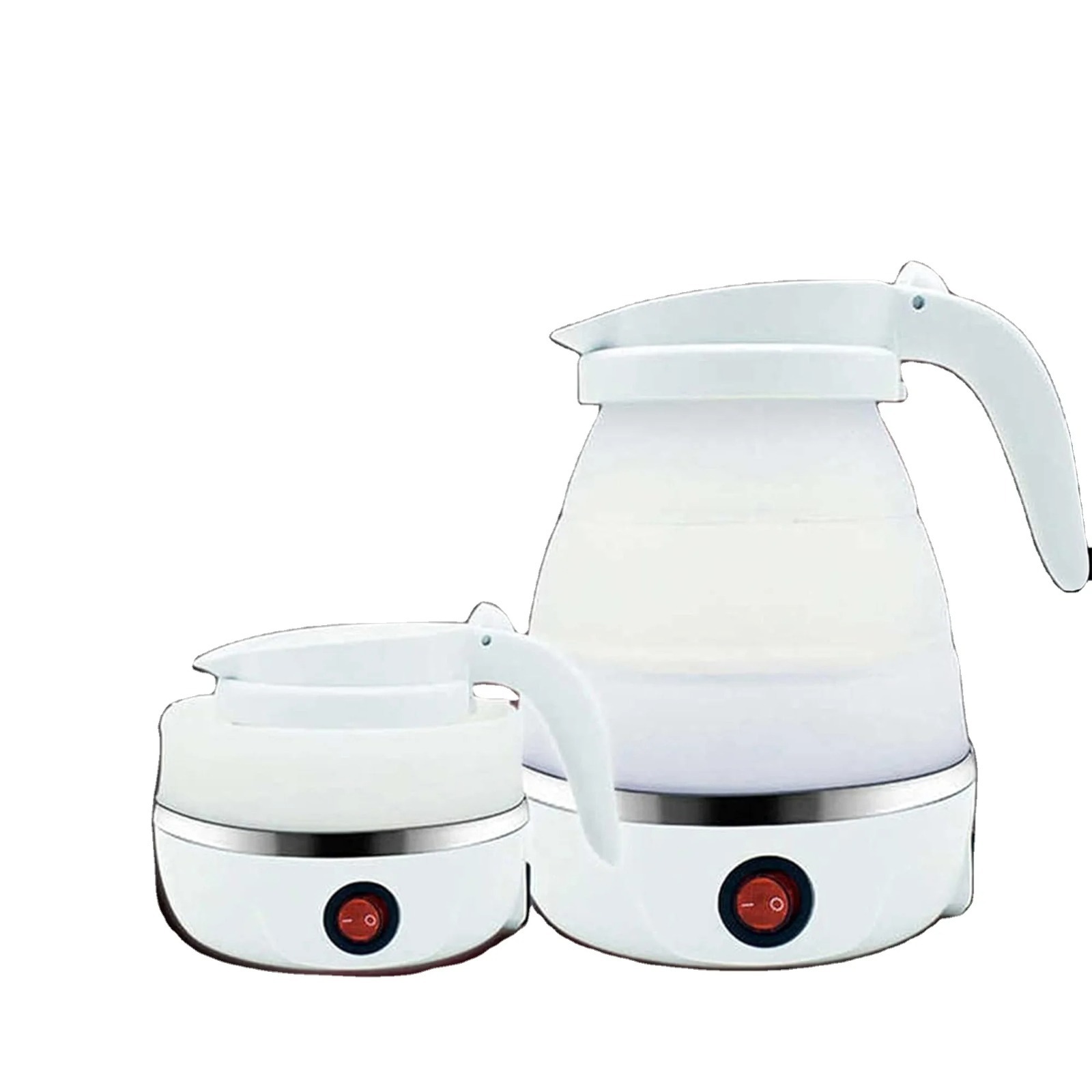 Théière Pliable Électrique avec Protection Contre la Surchauffe et Filtre Intégré