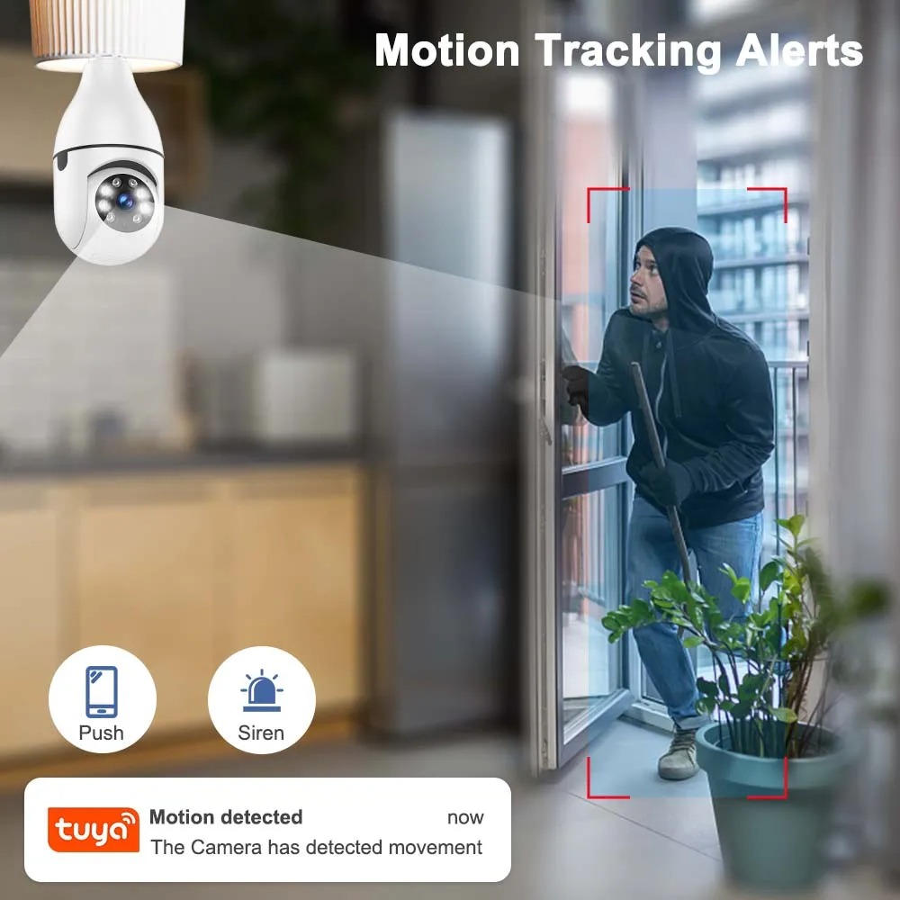 Image de Tuya Caméra IP WiFi 5G, 3MP, Moniteur Bébé, Suivi AI, Vidéosurveillance Sécurité. - Unbranded