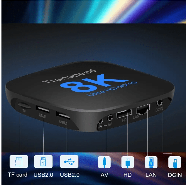 Image de TV Box ANDROID 13 64GB ROM 4GB RAM Double Wifi Avec TV Apps 8K BT5.0 - Unbranded