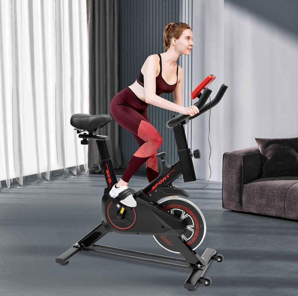 Image de Vélo d’Entraînement Cardio Professionnel - Unbranded