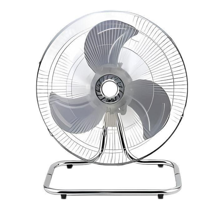 Image de Ventilateur posable sur pied 3 en 1 - 3 supports - 50W - INOX - Unbranded