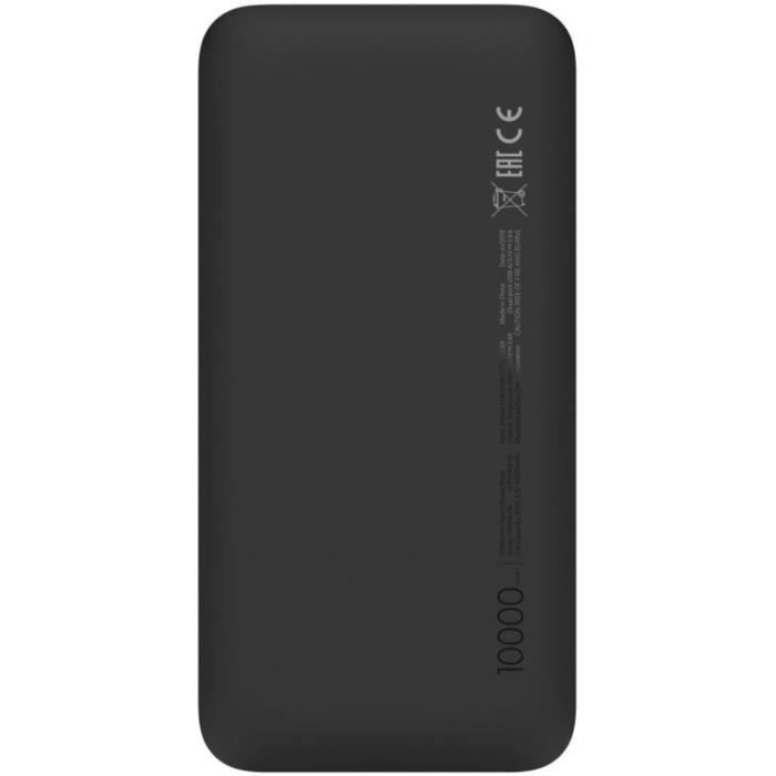 XIAOMI - Redmi Batterie Portable - 10000 mAh - Noir